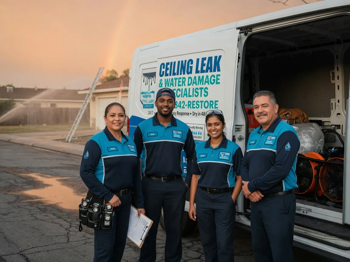 Ceiling Leak Cleanup company in North Buena Vista, IA