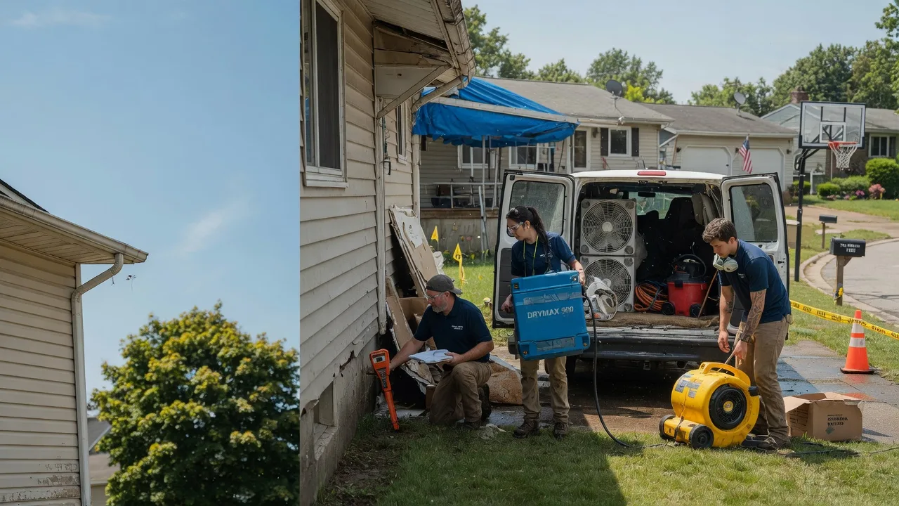 Ceiling Leak Cleanup in North Buena Vista, IA near me