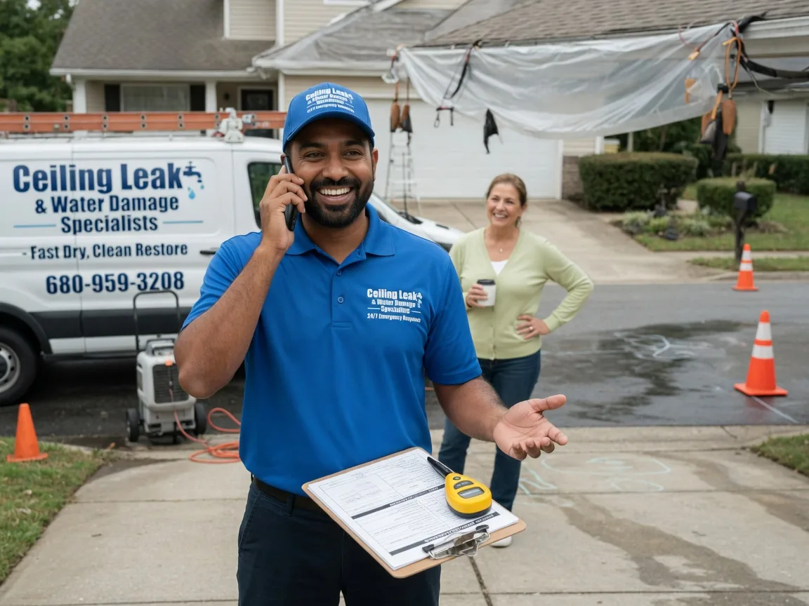 Ceiling Leak Cleanup North Buena Vista, IA FAQs